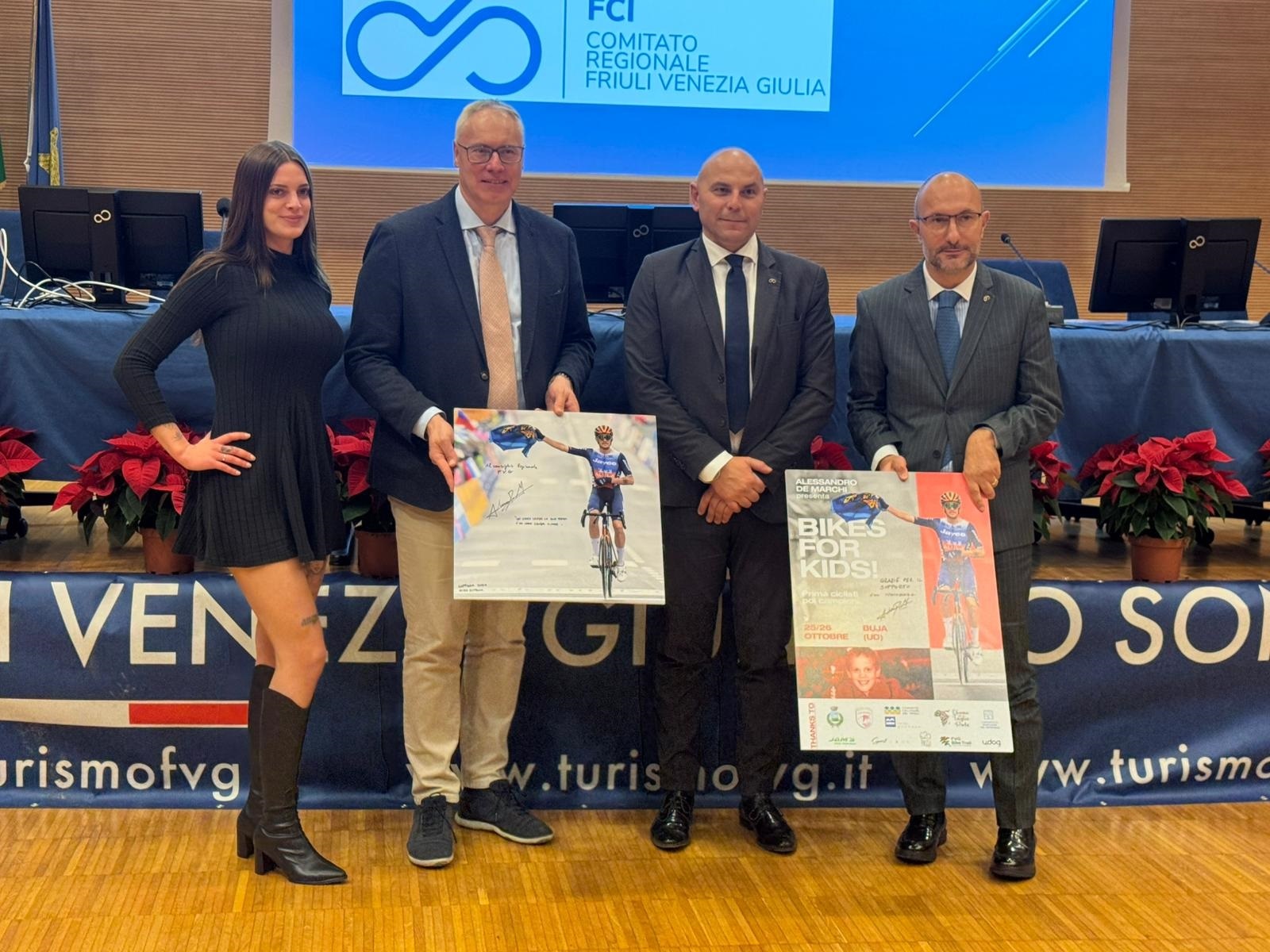 SPORT. BORDIN AL GALÀ DI CICLISMO FRIULANO: FVG TERRA DI CAMPIONI